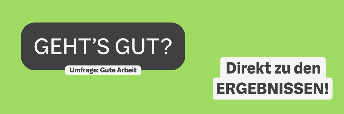 Umfrage Ergebnisse